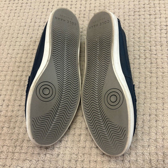 Cole Haan Navy Blue Loafers Boat Shoes 10 - Picture 9 of 9